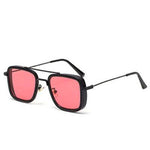 Retro Square Eyewear For Women Sunglasses Shades For Women-Sunglasses-Arimonz-Black Red-Arimonz