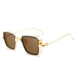 Retro Square Eyewear For Women Sunglasses Shades For Women-Sunglasses-Arimonz-Gold Yellow-Arimonz