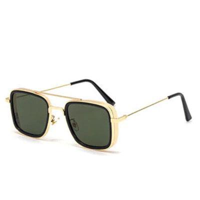 Retro Square Eyewear For Women Sunglasses Shades For Women-Sunglasses-Arimonz-Green-Arimonz
