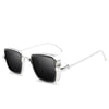 Retro Square Eyewear For Women Sunglasses Shades For Women-Sunglasses-Arimonz-Sliver Black-Arimonz