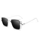 Retro Square Eyewear For Women Sunglasses Shades For Women-Sunglasses-Arimonz-Sliver Black-Arimonz