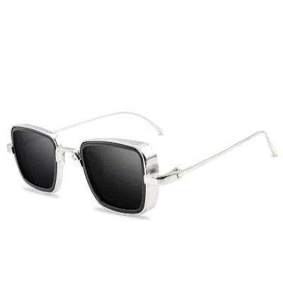 Retro Square Eyewear For Women Sunglasses Shades For Women-Sunglasses-Arimonz-Sliver Black-Arimonz