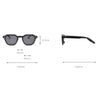 Retro Sun Glasses For Women Frame Polygon Polarized Sunglasses-Sunglasses-Arimonz-Arimonz