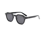 Retro Sun Glasses For Women Frame Polygon Polarized Sunglasses-Sunglasses-Arimonz-black-Arimonz