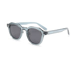 Retro Sun Glasses For Women Frame Polygon Polarized Sunglasses-Sunglasses-Arimonz-blue with gray-Arimonz