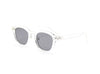 Retro Sun Glasses For Women Frame Polygon Polarized Sunglasses-Sunglasses-Arimonz-clear with gray-Arimonz