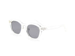 Retro Sun Glasses For Women Frame Polygon Polarized Sunglasses-Sunglasses-Arimonz-clear with gray-Arimonz