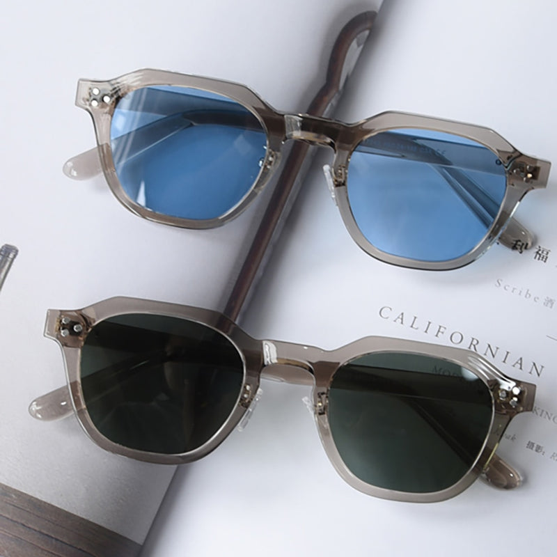 Retro Sun Glasses For Women Frame Polygon Polarized Sunglasses-Sunglasses-Arimonz-Arimonz