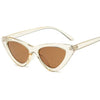 Retro Triangular Cat Sunglasses-Sunglasses-Arimonz-Brown-Arimonz