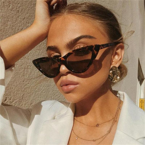 Retro Triangular Cat Sunglasses-Sunglasses-Arimonz-Arimonz