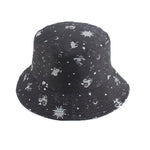 Reversible Bucket Hat Summer Sun Hats For Women Printed Bucket Hats-Bucket Hats-Arimonz-Arimonz