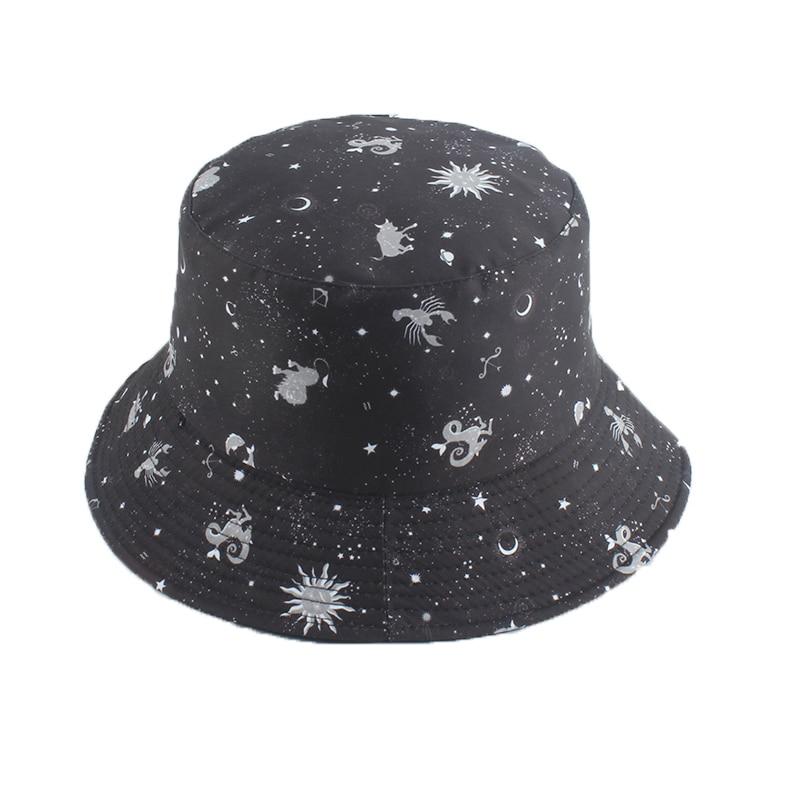 Reversible Bucket Hat Summer Sun Hats For Women Printed Bucket Hats-Bucket Hats-Arimonz-Arimonz