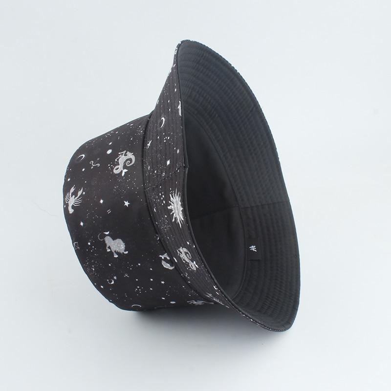 Reversible Bucket Hat Summer Sun Hats For Women Printed Bucket Hats-Bucket Hats-Arimonz-Arimonz
