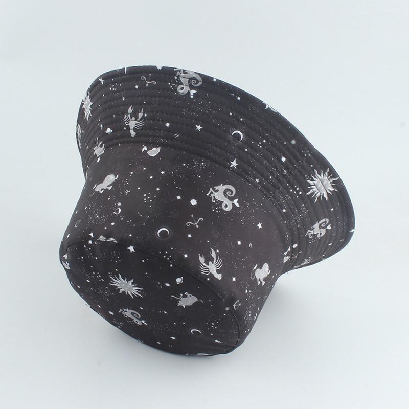 Reversible Bucket Hat Summer Sun Hats For Women Printed Bucket Hats-Bucket Hats-Arimonz-Arimonz