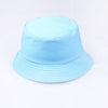 Reversible Bucket Hat Summer Sun Hats For Women Printed Bucket Hats-Bucket Hats-Arimonz-blue-Arimonz
