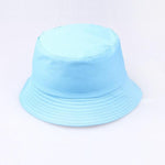 Reversible Bucket Hat Summer Sun Hats For Women Printed Bucket Hats-Bucket Hats-Arimonz-blue-Arimonz