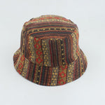 Reversible Bucket Hat Summer Sun Hats For Women Printed Bucket Hats-Bucket Hats-Arimonz-brown-Arimonz