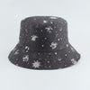 Reversible Bucket Hat Summer Sun Hats For Women Printed Bucket Hats-Bucket Hats-Arimonz-constellation-Arimonz