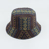Reversible Bucket Hat Summer Sun Hats For Women Printed Bucket Hats-Bucket Hats-Arimonz-dark gray-Arimonz