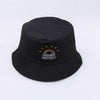 Reversible Bucket Hat Summer Sun Hats For Women Printed Bucket Hats-Bucket Hats-Arimonz-rainbow black-Arimonz