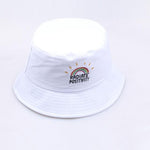 Reversible Bucket Hat Summer Sun Hats For Women Printed Bucket Hats-Bucket Hats-Arimonz-rainbow white-Arimonz