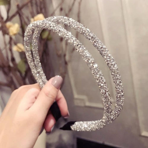 Rhinestone Hair Band-Hair Accessories-Arimonz-Arimonz