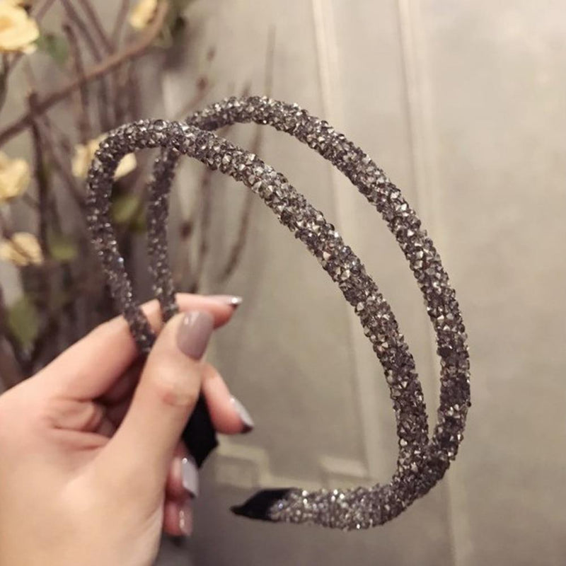 Rhinestone Hair Band-Hair Accessories-Arimonz-Arimonz