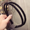 Rhinestone Hair Band-Hair Accessories-Arimonz-Black-Arimonz