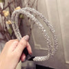 Rhinestone Hair Band-Hair Accessories-Arimonz-Silver-Arimonz