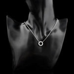 Rhinestone Necklace & Round Pendants Necklace Choker Necklace For Women Jewelry-Necklaces-Arimonz-Arimonz