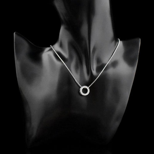 Rhinestone Necklace & Round Pendants Necklace Choker Necklace For Women Jewelry-Necklaces-Arimonz-Arimonz