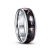 Rhodium Plated Retro Copper Shavings Ring-Rings-Arimonz-Arimonz