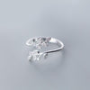 Rings - Crystal Leaf Ring