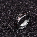 Rings - Rhodium Plated Retro Copper Shavings Ring