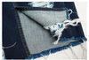 Ripped Bodycon Denim Skirts Women Midi Pencil Skirt Wrap Jeans Skirt-Denim Skirts-Arimonz-Arimonz