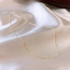 Round Bead Snake Chain Necklace-Necklaces-Arimonz-Gold-Arimonz