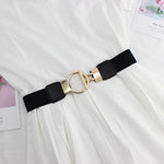 Round Buckle Elastic Belt-Belts-Arimonz-Arimonz