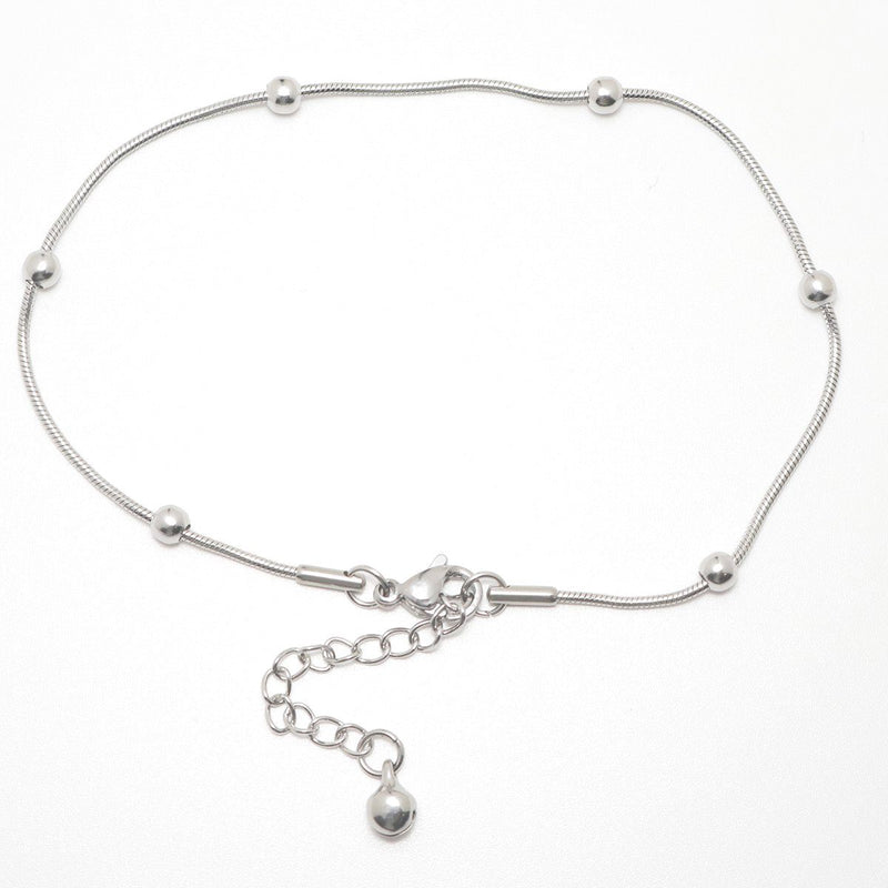 Round Charm Anklet Bracelet For Women Jewelry Barefoot Chain-Anklets-Arimonz-Arimonz