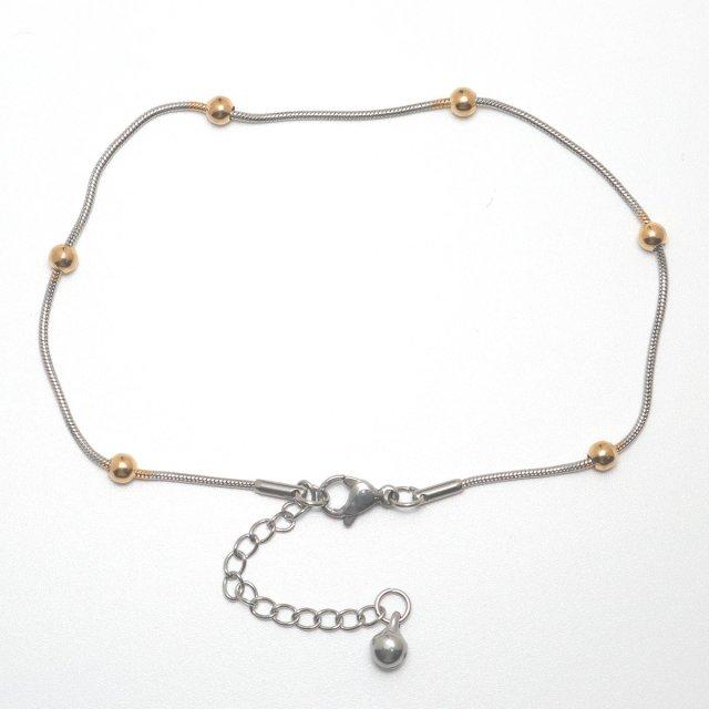 Round Charm Anklet Bracelet For Women Jewelry Barefoot Chain-Anklets-Arimonz-Gold-Arimonz