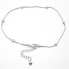 Round Charm Anklet Bracelet For Women Jewelry Barefoot Chain-Anklets-Arimonz-Silver-Arimonz