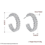 Round Stud Earring For Women Fashion Jewelry-Earrings-Arimonz-Arimonz