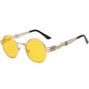 Round Sunglasses Women Metal Glasses Vintage Sunglasses-Sunglasses-Arimonz-Arimonz