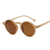 Round Sunglasses Women Sun Glasses Vintage Retro Small Frame Glasses-Sunglasses-Arimonz-Brown-Arimonz