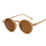 Round Sunglasses Women Sun Glasses Vintage Retro Small Frame Glasses-Sunglasses-Arimonz-Brown-Arimonz
