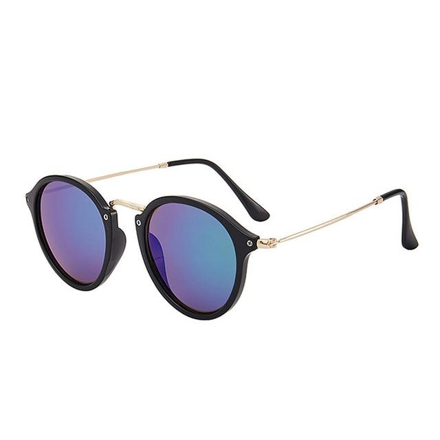 Round Vintage Sunglasses for Women Fashionable Women Sunglasses-Sunglasses-Arimonz-Gradient Blue-Arimonz