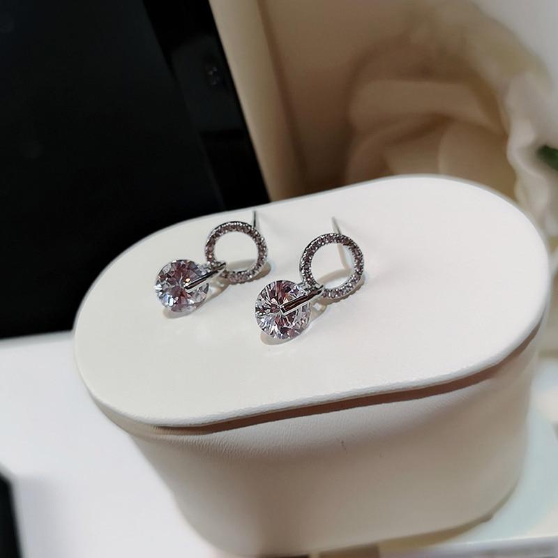Round Women Drop Earrings Stylish Women Earring Jewelry-Earrings-Arimonz-Arimonz
