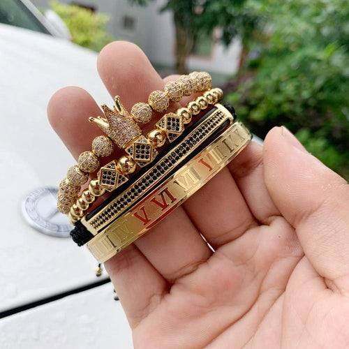 Royalty Crown Set Bracelet-Braceletes-Arimonz-Arimonz