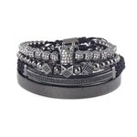 Royalty Crown Set Bracelet-Braceletes-Arimonz-Arimonz