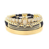 Royalty Crown Set Bracelet-Braceletes-Arimonz-Gold-Arimonz