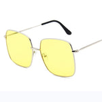 Sadie Retro Sunglasses-Sunglasses-Arimonz-Silver Yellow-Arimonz